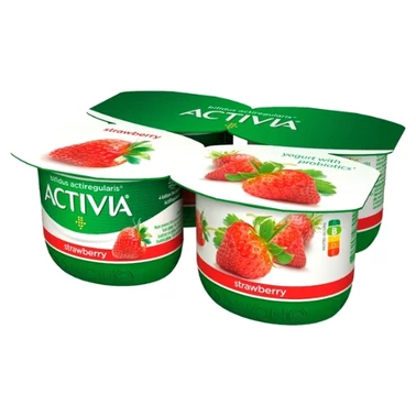 Activia Jogurt truskawkowy 480 g (4 x 120 g) - 2