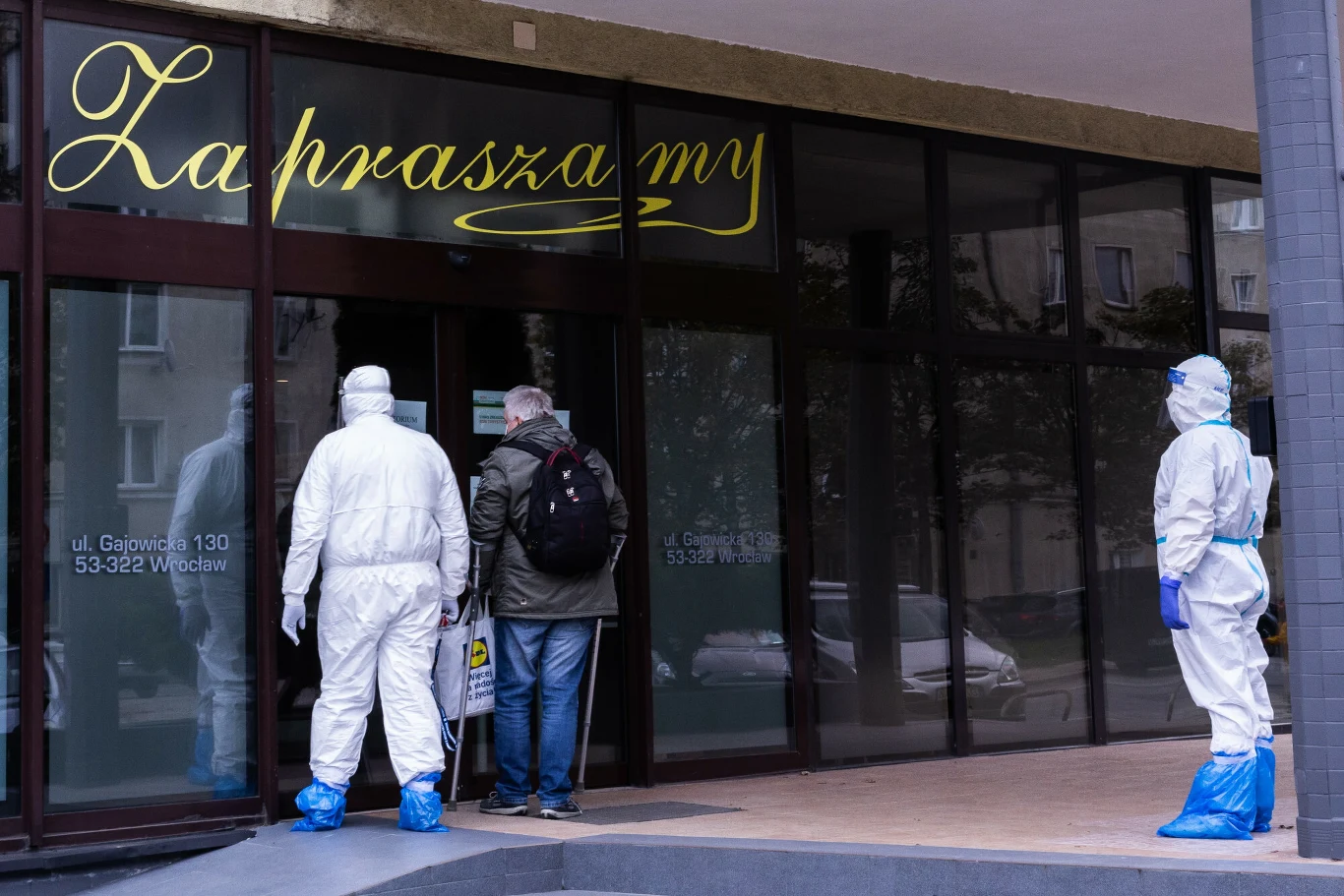 Wrocław, 21.10.2020. Izolatorium dla chorych na COVID-19 otwarto we wrocławskim Hotelu Wieniawa