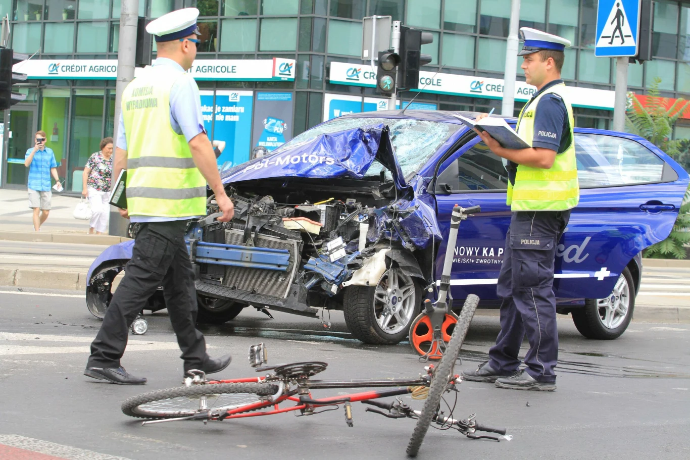 Policjanci są na miejscu każdego wypadku, orzekają o winie. Ale co potem orzeka sąd, to już zupełnie inna sprawa...