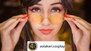 Aoi Akari - fragment zdjęcia zamieszczonego w serwisie Instagram.com/na profilu: @aoiakari.cosplay