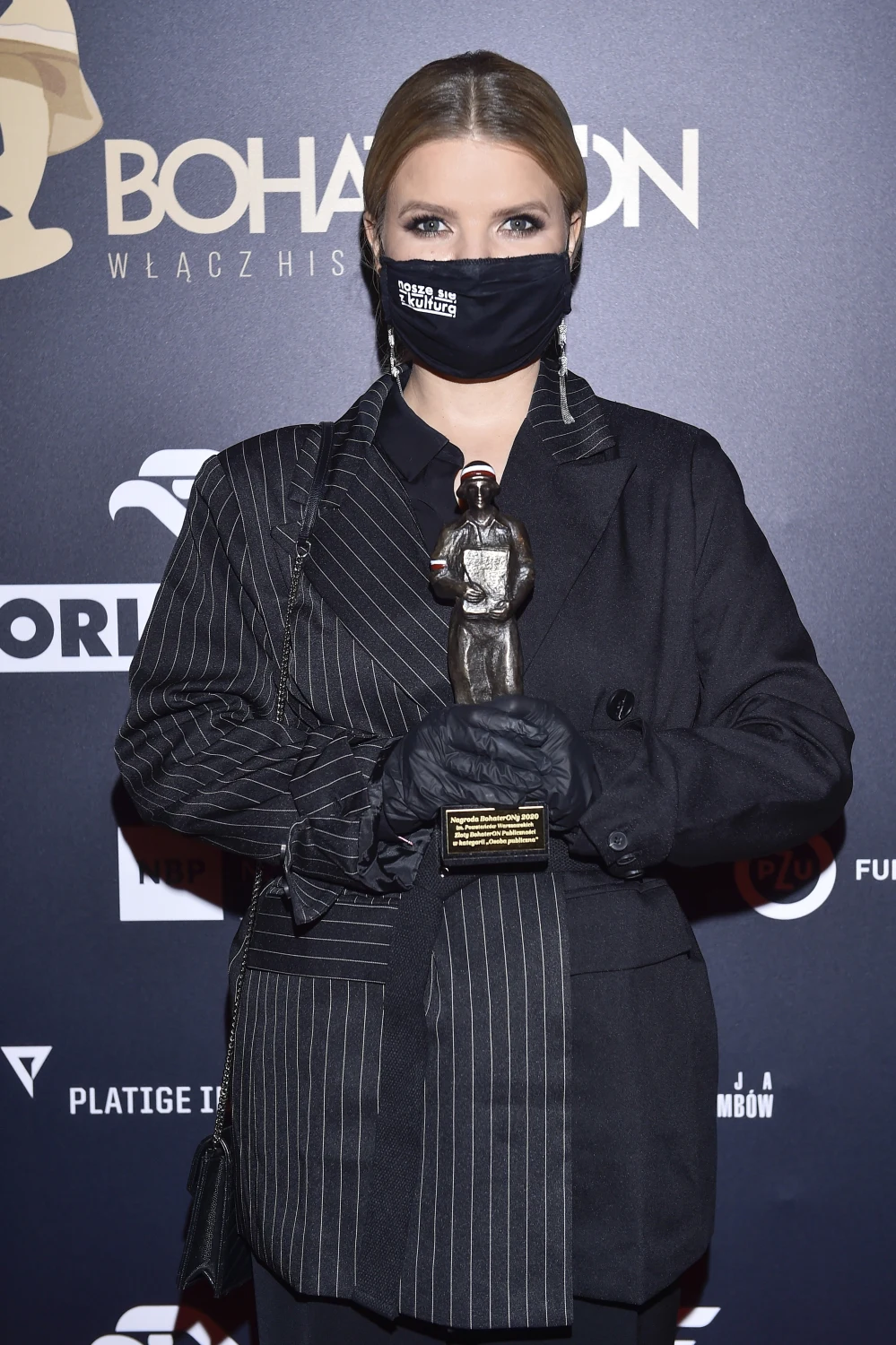 Marta Manowska podczas gali akcji BohaterOn 2020