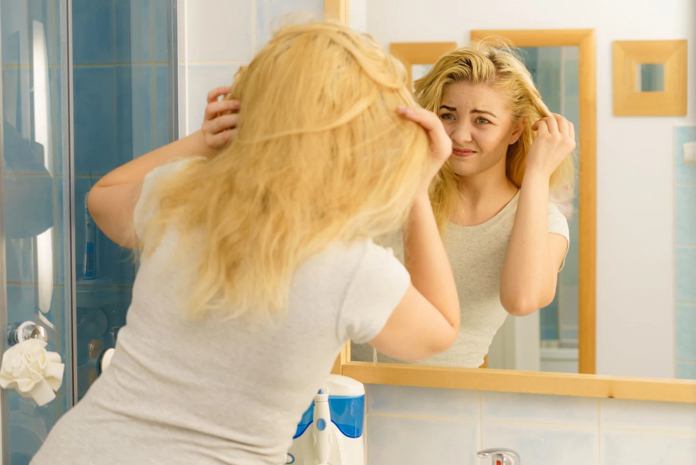 O włosy blond trzeba szczególnie dbać