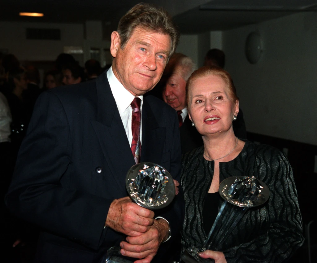 Stanisław Mikulski i Elżbieta Sommer Stanisław Mikulski i Elżbieta Sommer