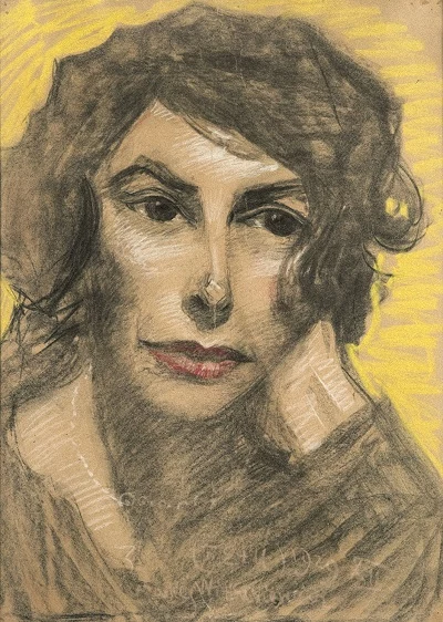 Portret Jadwigi autorstwa Witkacego