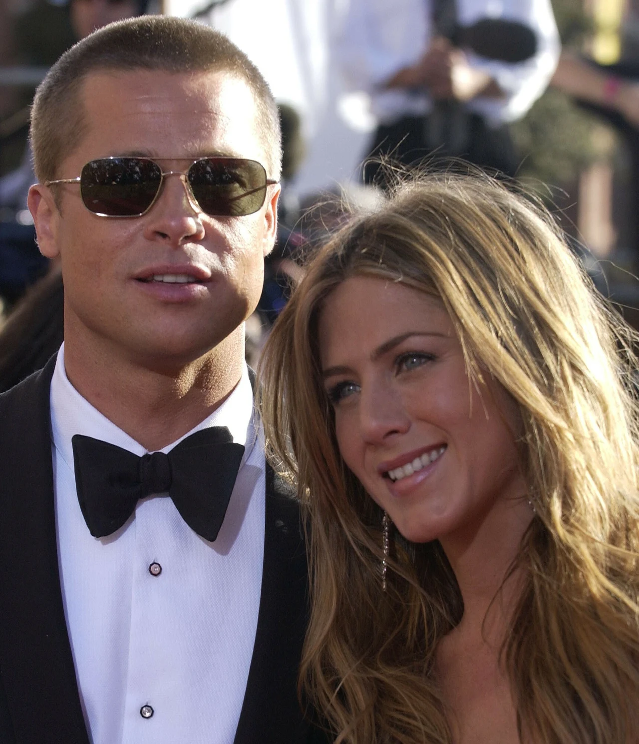 Jennifer Aniston i Brad Pitt, 2004 r.
