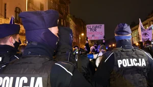Na zdj. protest w Krakowie (09.12.2020)