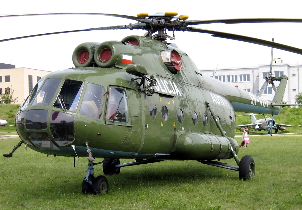 Mi-8 wciąż dzielnie służą polskiej policji