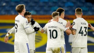 Radość piłkarzy Leeds
