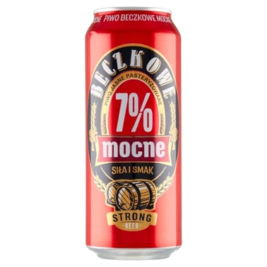 Beczkowe Piwo jasne mocne 7% 500 ml - 1