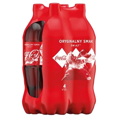 Coca-Cola Napój gazowany 4 x 1,5 l - 4