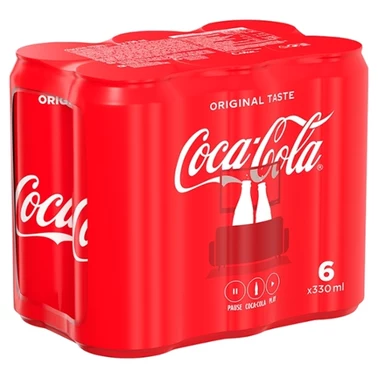 Coca-Cola Napój gazowany 6 x 330 ml - 3