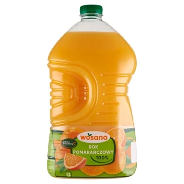 Wosana Sok 100 % pomarańcza 3 l - 1