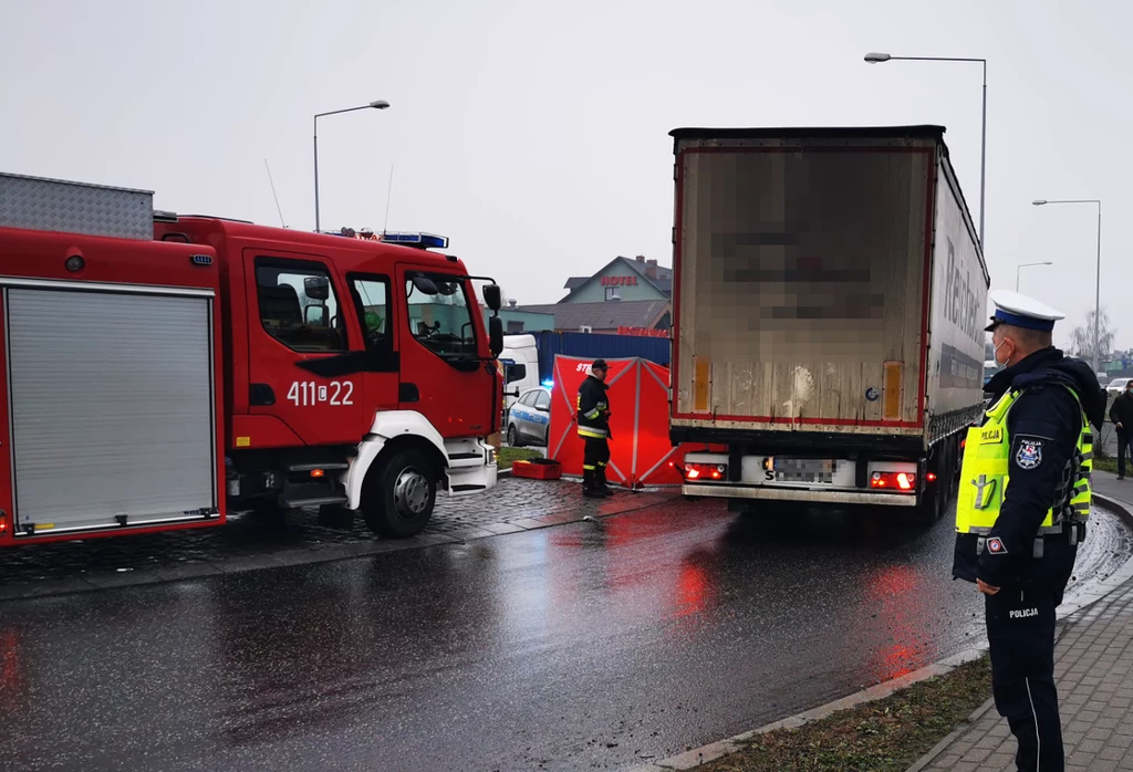 Na miejscu tragedii przez wiele godzin pracowali technicny