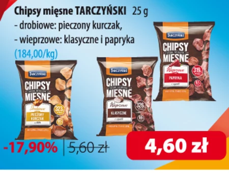 Chipsy mięsne Tarczyński