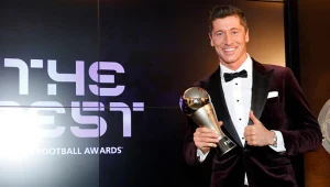 Robert Lewandowski z nagrodą dla Piłkarza Roku FIFA