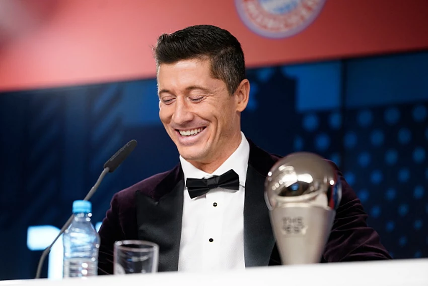 Robert Lewandowski właśnie został piłkarzem roku na świecie