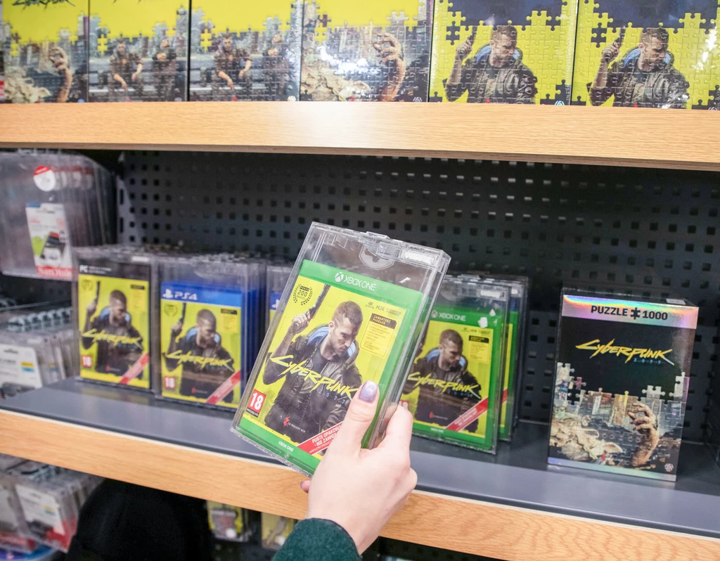 Gra Cyberpunk 2077 została do odwołania usunięta ze sprzedaży na PlayStation Store