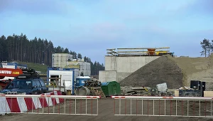 Kanał przez Mierzeję Wiślaną - budowa mostu południowego