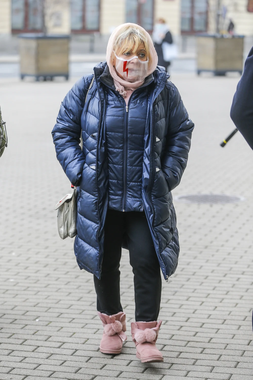 Piotra Machalicę pożegnała również Dorota Stalińska.
