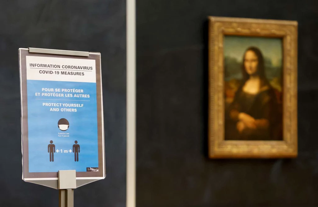 Obraz "Mona Lisa" powstał w latach 1503-1507, od 1797 znajduje się w paryskim Luwrze