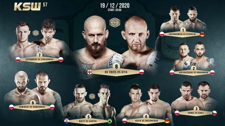 W walce wieczoru gali KSW 57 Phil De Fries zmierzy się z Michałem Kitą W walce wieczoru gali KSW 57 Phil De Fries zmierzy się z Michałem Kitą