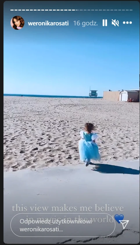 Córka Weronika Rosati 