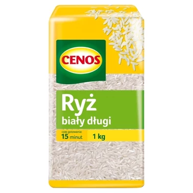 Cenos Ryż biały długi 1 kg - 0