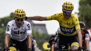 Michał Kwiatkowski i Chris Froome