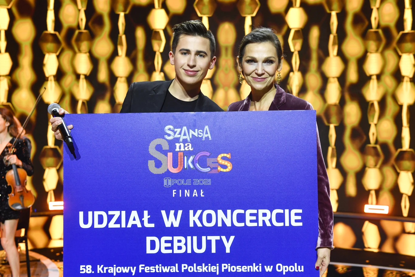 Łukasz Brodowski i Olga Bończyk