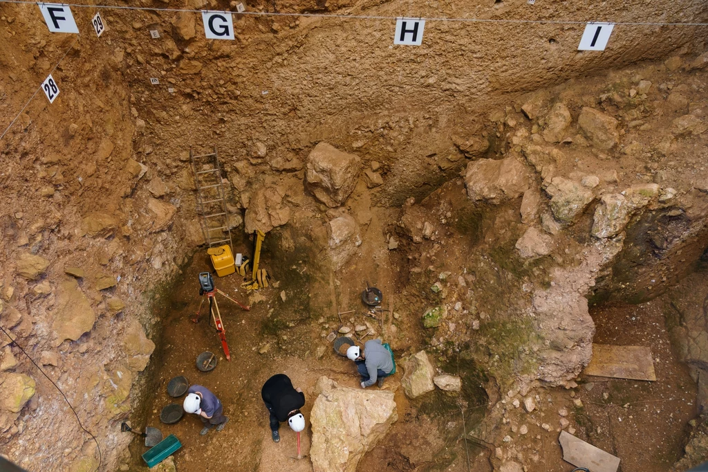 Stanowisko archeologiczne w Atapuerca w Hiszpanii