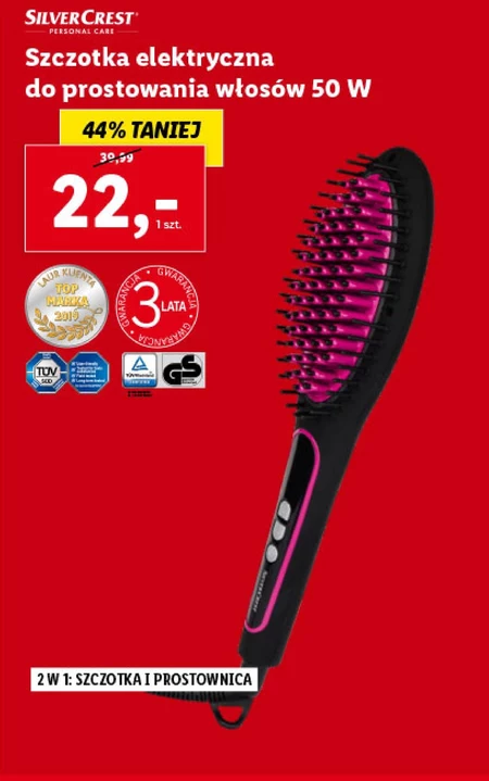 Szczotka prostująca SilverCrest