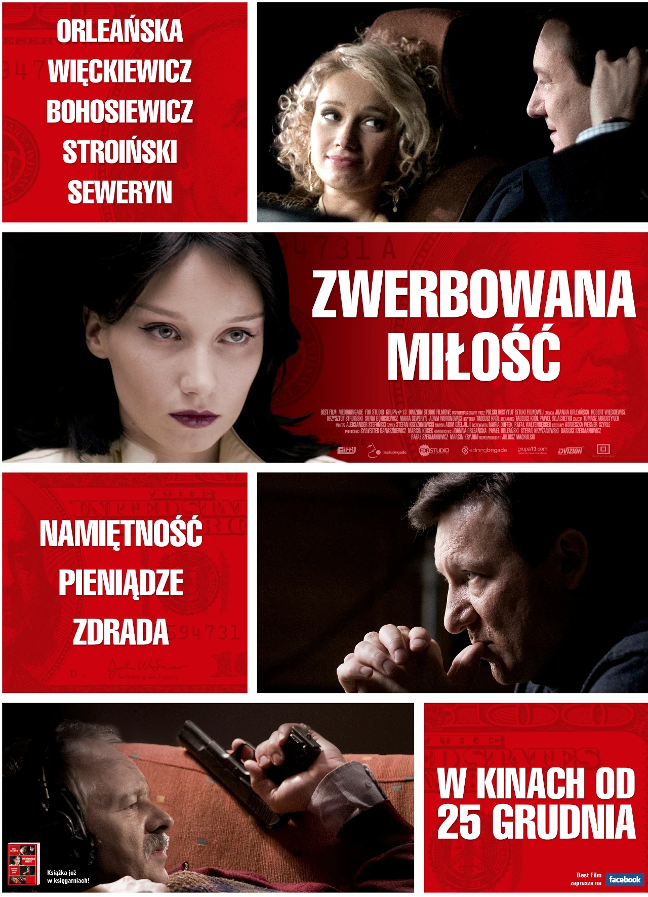 Plakat filmu "Zwerbowana miłość" Plakat filmu "Zwerbowana miłość"