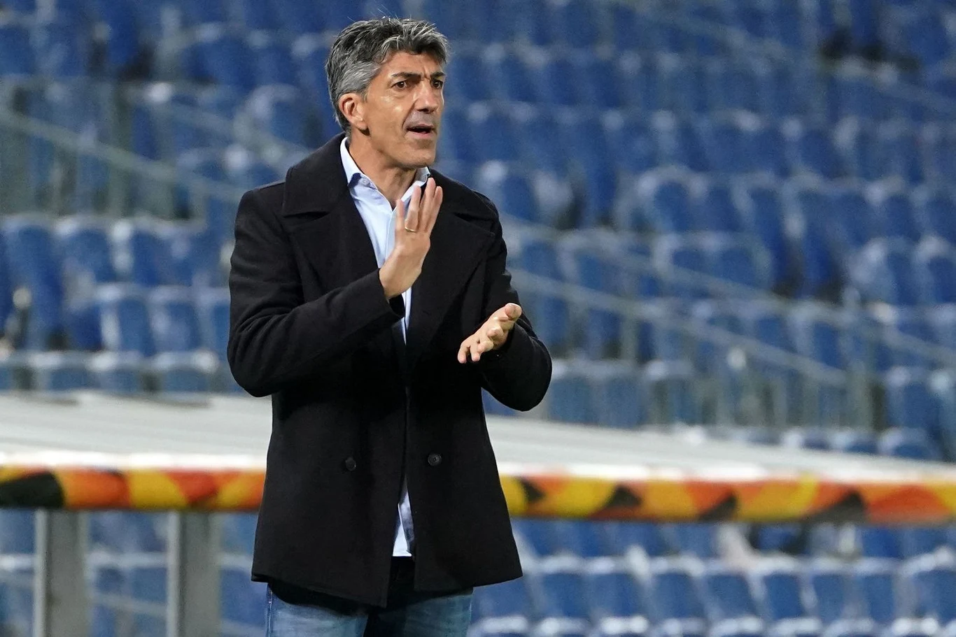 Trener Realu Sociedad Imanol Alguacil