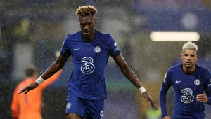 Tammy Abraham celebruje zdobycie bramki