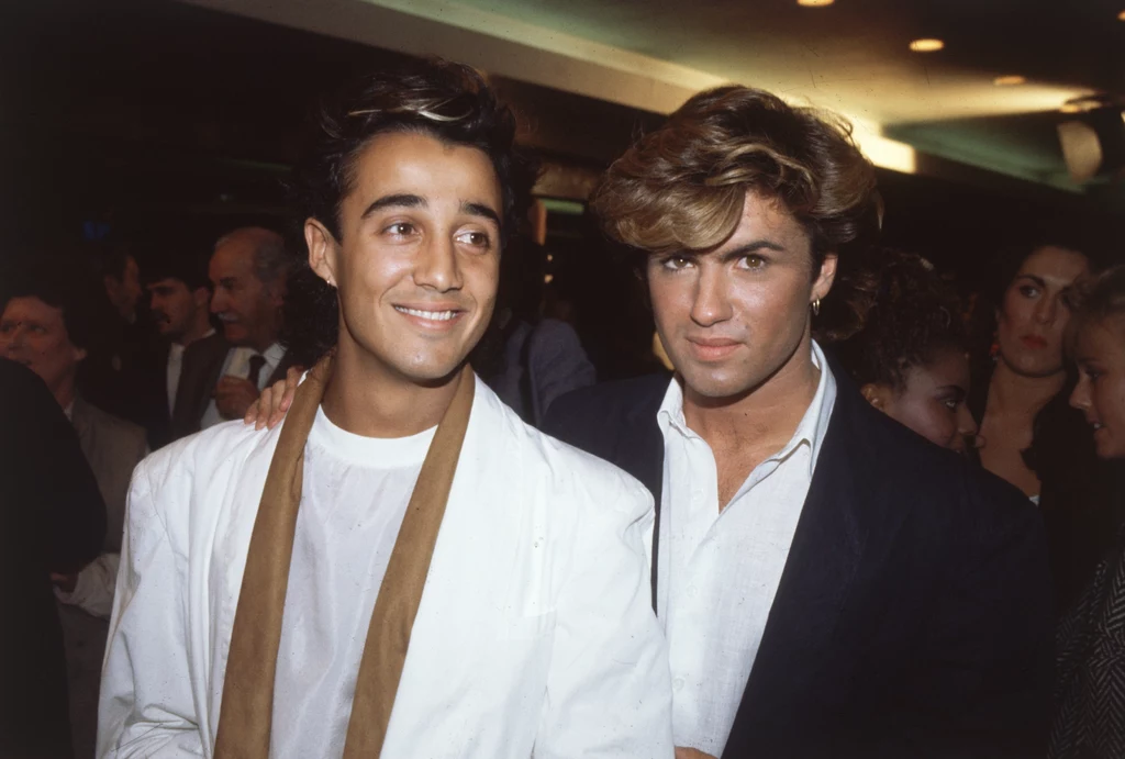 Andrew Ridgeley i George Michael w 1984 roku