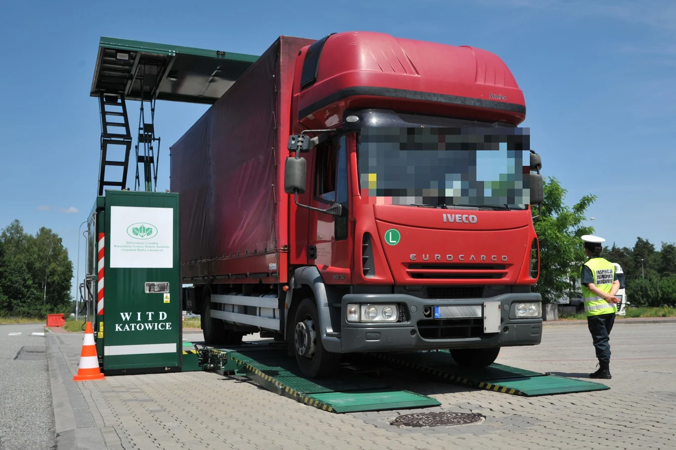 Mobilna stacja kontroli ITD