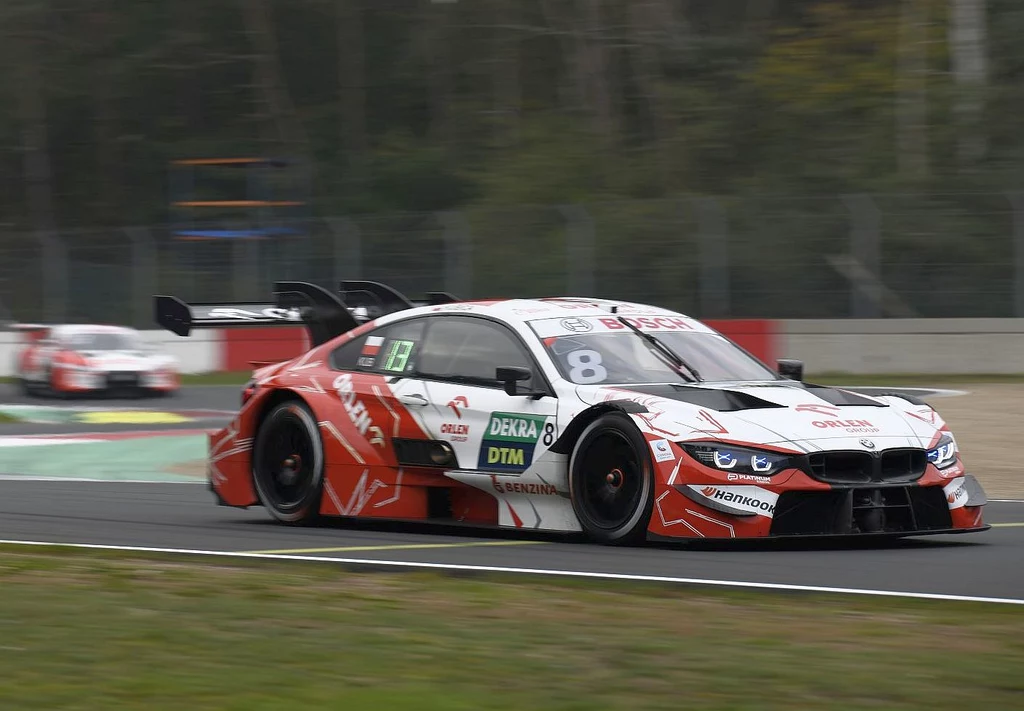 Robert Kubica na torze Hockenheim 