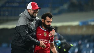 Juergen Klopp i Mohamed Salah