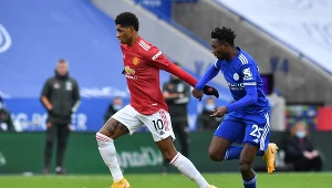 Marcus Rashford (z lewej) i Wilfred Ndidi