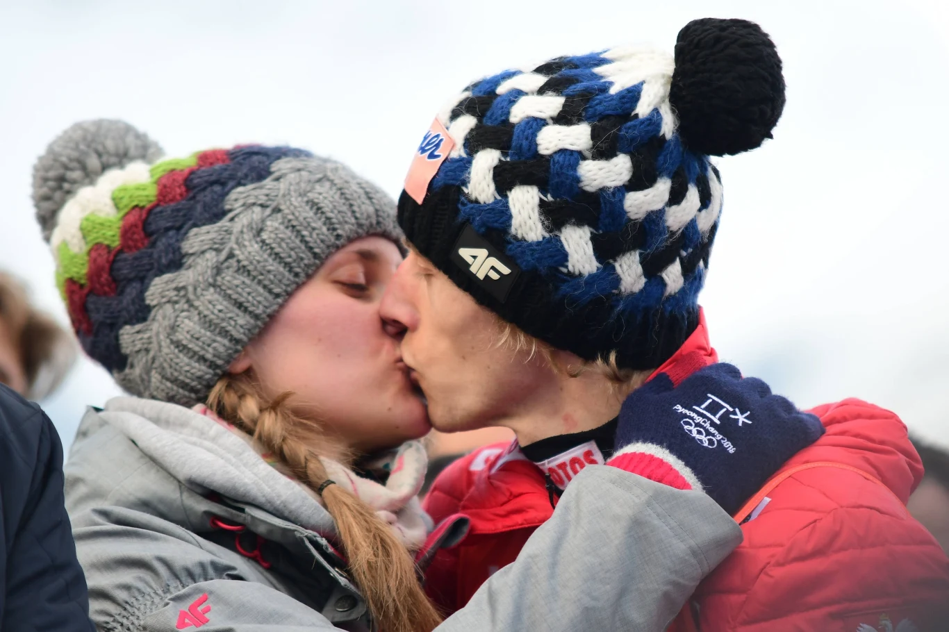 Dawid Kubacki i jego żona Marta Dawid Kubacki i jego żona Marta