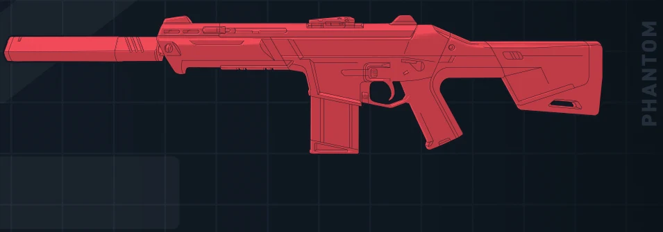 Trudność w kontrolowaniu Vandala niedługo po zakończonej becie sprawiła, że sporo graczy odeszło w stronę Phantoma, który znalazł się na drugim miejscu w tym zestawieniu.