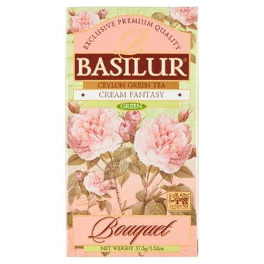 Basilur Bouquet Cream Fantasy Herbata zielona 37,5 g (25 x 1,5 g) - 0