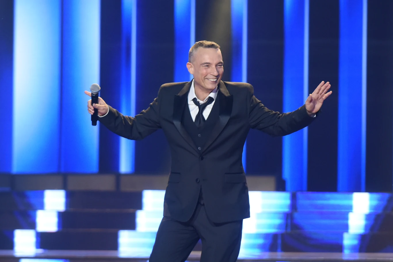 Stachursky przypomniał widzom między innymi utwór "Typ niepokorny". Stachursky przypomniał widzom między innymi utwór "Typ niepokorny".