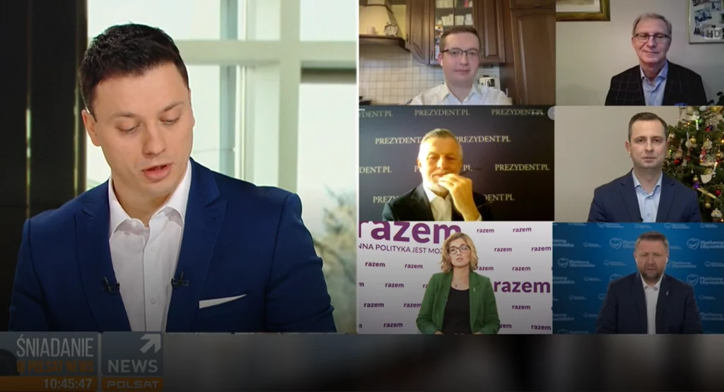 Piotr Witwicki i goście "Śniadania w Polsat News" Piotr Witwicki i goście "Śniadania w Polsat News"