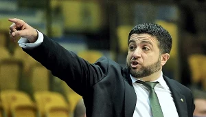 Trener zespołu Śląsk Wrocław Oliver Vidin