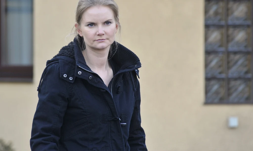 Joanna Czechowska na planie "W11"