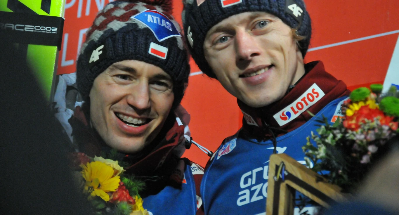 Kamil Stoch i Dawid Kubacki Kamil Stoch i Dawid Kubacki