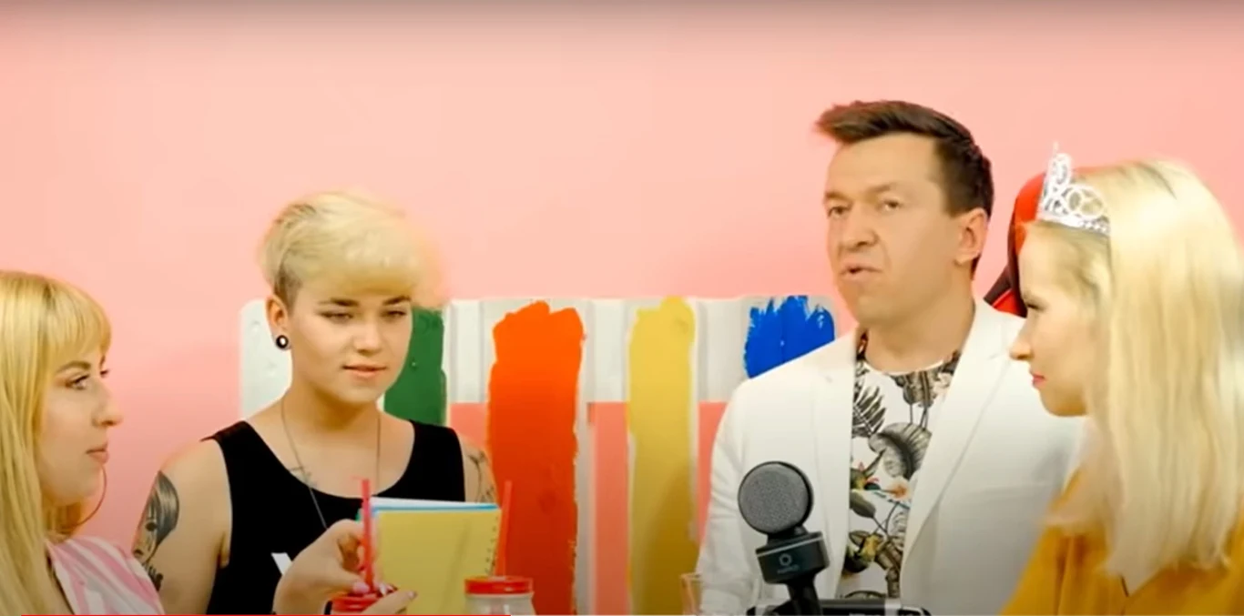 Julia Widera przepytuje Kamila i Olę z "Psycho Couple" w programie "Paleta pytań"