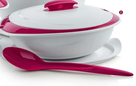 Zastawa obiadowa Tupperware