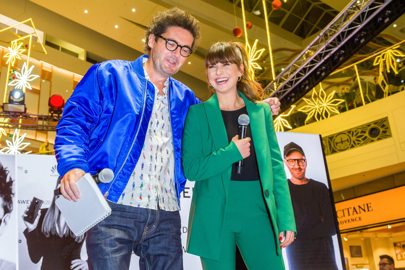 Kuba Wojewódzki i Anna Lewandowska